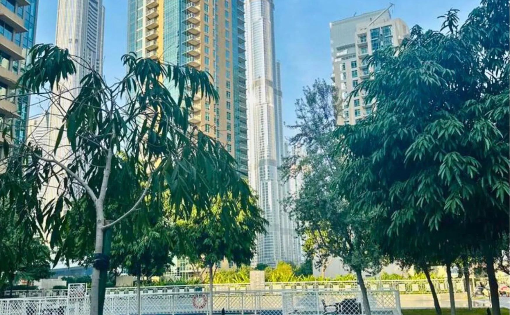 דובאי 2Br Apartment Partial Burj Khalifa & Pool View In 29 Boulevard