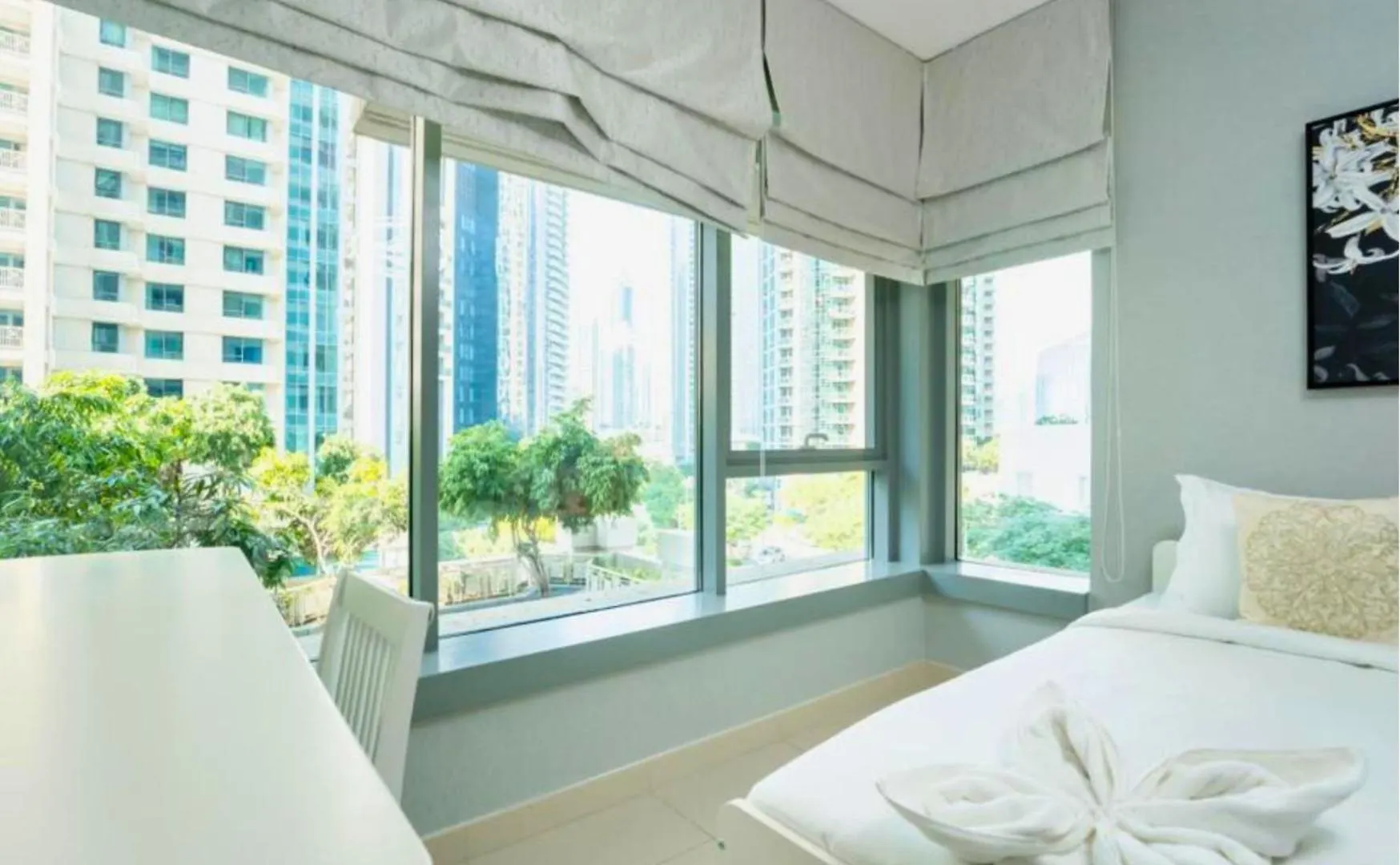 דובאי 2Br Apartment Partial Burj Khalifa & Pool View In 29 Boulevard